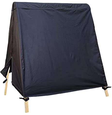 Hollywoodschaukel Abdeckung 3 Sitzer | Schaukelabdeckung Im Freien | A-rahmen Schaukelabdeckung | Gartenschaukel Abdeckplane Wasserdicht Schutzhülle | 210D Oxford Gewebe Schutzhülle -72x67x55inch