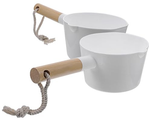 MAGICLULU Louche À Eau Avec Manche En Bois Et Cuillères De Cuisine Peu Encombrantes Pour Usage Domestique
