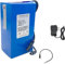 Dbtxwd Batterie Rechargeable DC 12V 12V 20AH 30AH Batterie au Lithium polymère avec Affichage de la Puissance pour Les appareils Alimentation 12V,12v30ah,A