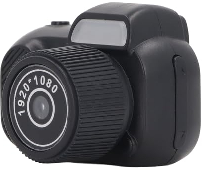 Cámara para Pulgar,Microcámara de Vídeo con Pantalla a Color de 2 MP 1080P, Llavero Pequeño para Cámara de Vídeo con Correa para la Muñeca,Batería de 180 MAh para Adolescentes