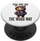 Denglisch Sprüche You Are On The Wood Way Katzen Denglisch PopSockets mit austauschbarem PopGrip