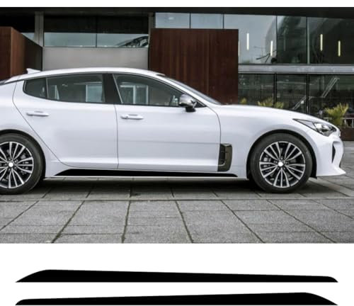 Für KIA Stinger GT Malaysia Auto Seitenschwelleraufkleber Körperdekoration Streifen Grafiken Vinyl Film Aufkleber Auto Tuning Zubehör