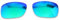 Polarlens Polarisierte Ersatzgläser für RayBan RB 3522, 61 mm, kompatibel mit Ray Ban RB3522 61 mm Sonnenbrille, grün, Einheitsgröße