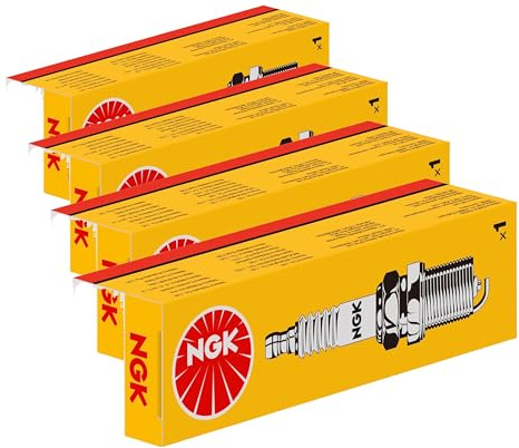NGK BKR6E-11 Spark Plug (Pack of 4)
