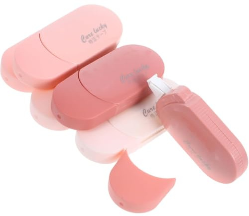 COYUN 6 Stück Korrekturroller Korrekturmaus Süß Mini-Korrekturband, Tippex Roller, Korrekturroller Mini Correction Tape für Studenten Kinder, im Büro Arbeitendes Personal, Exquisit und Bunt