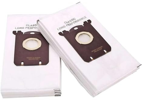 ZECKJVTD Sacchetti for Aspirapolvere, Compatibili con Electrolux, S-Bag, GR201, AEG, Compatibili con Philips, FC8021, FC9049, HR8500, FC9150, E201, E201B, Volta, Tornado