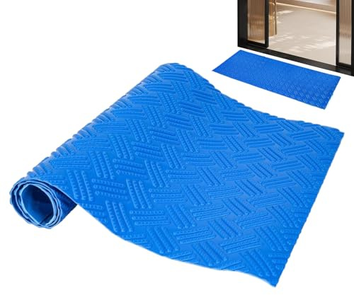 Schwimmbadleitermatte | Poolleiter Matte | Poolmatten Schutzboden Blau Schwimmleitermatte mit Rutschfester Textur | Pooltreppe für Aufstellpool Zubehör für Badezimmer, Treppe