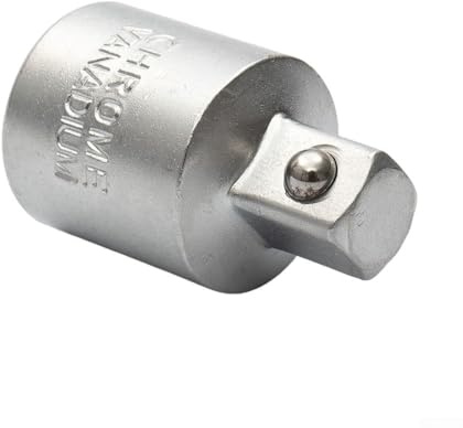 babominimer Steel Socket Wrench Drive Adapter Set, 1/4 Inch, 3/8 Inch, 1/2 Inch Female to Male Converter, for for Hand Tool Accessory for for Changing Ratchet Drive Sizes in Workshop(1/2-3/8)