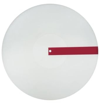 Turntable Platter Mat Silicone Rubber Design Universal For LP Vinyl Record Players Phonograph Für Plattenspieler(Clear)