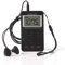 Radio portátil pequeña, Mini Radio de Bolsillo Radio estéreo de Alta fidelidad Am/FM de 2 Bandas con Pantalla LCD Recargable por USB y Auriculares para Caminar para Personas Mayores