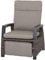 Siena Garden Relax Loungesessel Corido matt-anthrazit/Charcoal Grey