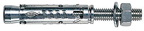 Fischer Tasselli in acciaio TA M 8 B con barra (50 Pz.) per fissaggi su calcestruzzo non fessurato