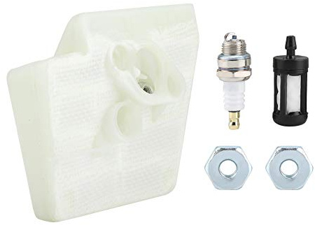 Kettensäge Luftfilter Öl Kraftstoffleitung Filter für 026 MS260 Kettensäge Teile Zündkerze Tune Up Kit