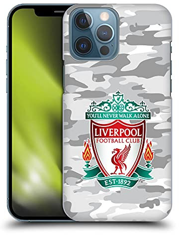 Head Case Designs Offizielle Zugelassen Liverpool Football Club Third Crest Farben Camou Harte Rueckseiten Handyhülle Hülle Huelle kompatibel mit Apple iPhone 13 Pro Max
