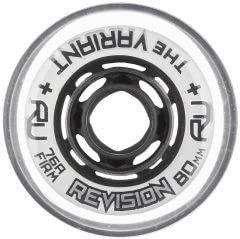 Generic Roller Hockey Wheels Revision The Variant 76mm/78 Clear/Black (80mm)