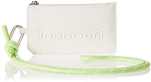 Desigual Women's Mone_Half Logo 23 Card ZI 1000, White (M)