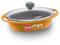 Hawkins Mini cocotte de 0,75 litre avec couvercle en verre, poêle ovale moulée sous pression pour cuisiner, réchauffer, servir et ranger, jaune (DCY75G)