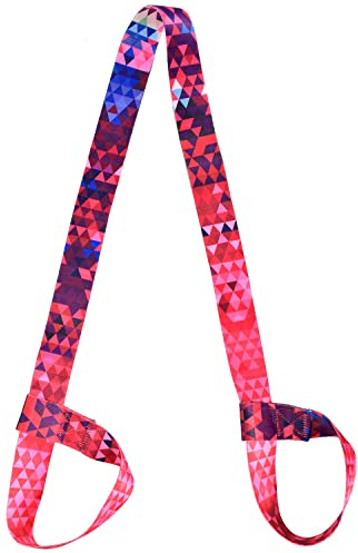 Naapesi Tragegurt Yogamatte Verstellbar, Yogamatte Tragegurt Yoga Mat Harness Strap Sling, Baumwollschlinge Tragegurt Schultergurt, für Pilates-Übungen Aerobic, 150±5 * 3.8 cm (Ohne Matte)