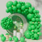 Salbeigrünes Ballonbogen-Set, 102-teiliges Dschungel-Ballonbogen-Girlanden-Set, verschiedene Größen, grüne Latexballons für Babyparty, Geburtstagsfeier, Hochzeitstag, Dekoration