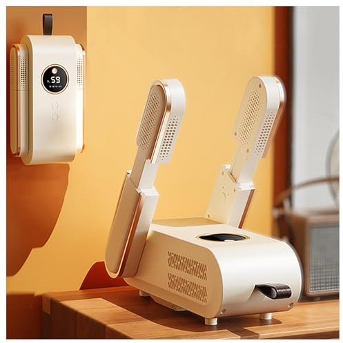 Shoe Dryers for Sneakers, Shoe Dryer Foldable Foldable Expandable with Blu-Ray/3 Modes Timer, Shoe Rack for Dryer Boot Dryer Foldable for Different Types of Footwear