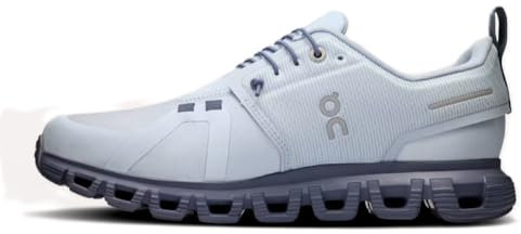 On Cloud 6 Damen-Sneaker, wasserdicht, Heather/Metal, 40 EU