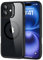 ESR for iPhone 16 Plus Case, Compatible with MagSafe, Shockproof Military-Grade Protection, Magnetic Phone Case for iPhone 16 Plus, Classic Hybrid Case (HaloLock), Clear Black