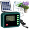 Sistema di irrigazione solare automatico modalità di irrigazione, sistema di irrigazione giardino balcone con tubo antigoccia per 15 piante in vaso, regolatore con LCD, kit di irrigazione a goccia per