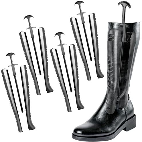 SULPO Stiefelspanner Damen - Schuhspanner Stiefel - Stiefelformer für Overknee Stiefel - 2 Paar Länge 31 cm