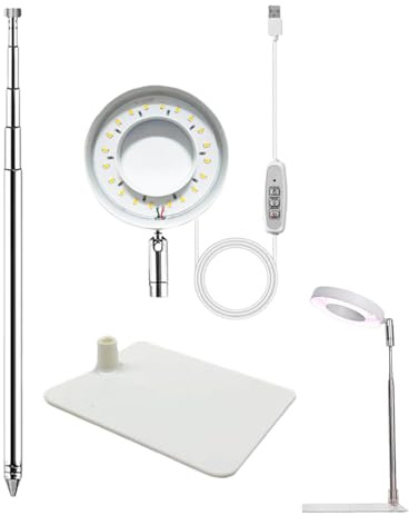 Dtaigou Pflanzenlampe - Vollspektrum Pflanzenlicht,LED Hydrokulturlampe Mit Zeitschaltuhr & Dimmer Für Gewächshaus Zimmerpflanzen Gemüseanbau
