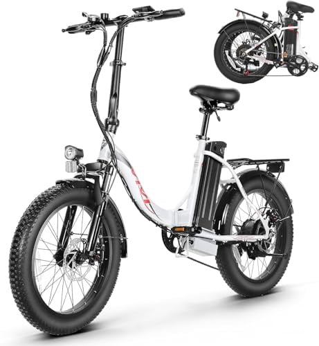 ANCHEER Klapprad E-Bike 7 Gang für Herren Damen