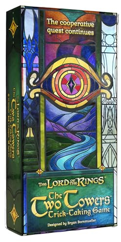 Asmodee Der Herr der Ringe: Die zwei Türme: Trickspiel, kooperatives Kartenspiel, ab 10 Jahren, für 1-4 Spieler, über 20 Minuten Spieldauer