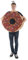 Dress Up America Donut-Kostüm für Erwachsene – Sprinkle-Donut-Kostüm für Halloween – Einheitsgröße