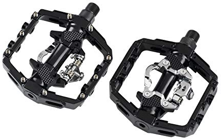 Pedale: Doppelseil SPD und Flat Drums inklusive