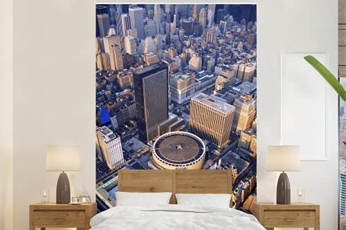Selbstklebend Tapete Wandpapier Wandaufkleber Fototapete Tapeten Wanddeko 155x240 cm New York - Amerika - Zentrum