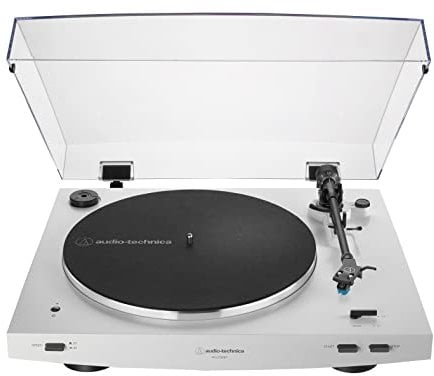 Audio Technica AT-LP3XBT-WH Bluetooth Turntable Belt Drive Fully Automatic 33/45 (White)