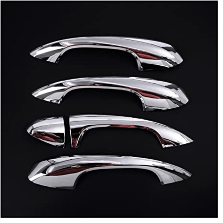 Außen Türgriff Schutz Aufkleber Für Mercedes Für Benz C-Klasse W205 GLC X253 E-Klasse W213 Auto Außentürgriff Abdeckung Trim Aufkleber AußenTürgriff Abdeckung (Color : Silber)