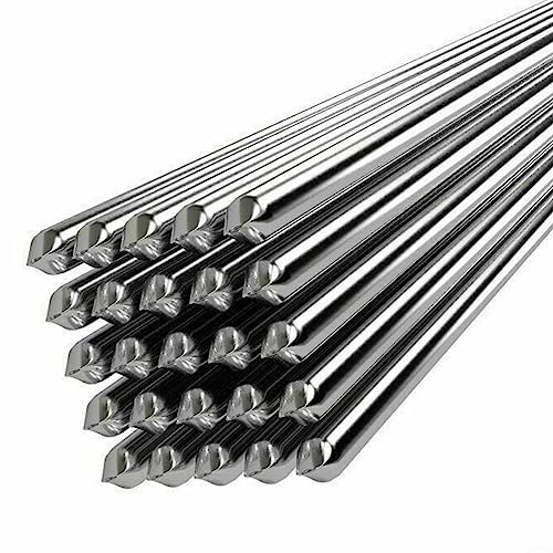 100 Stück Aluminium Schweißelektroden Fülldraht Lösungsschweißstäbe für Schweißgeräte 1.6MM X 50CM