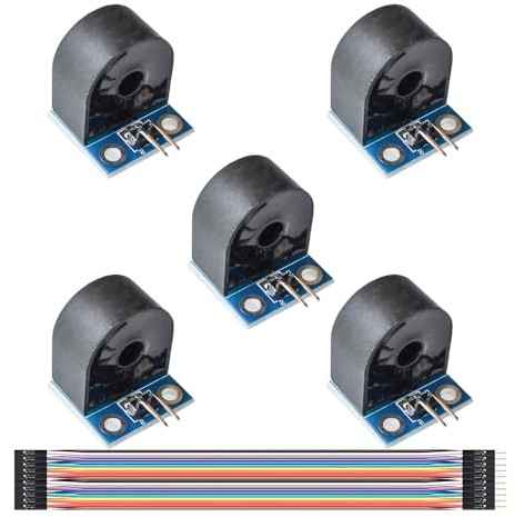 ZMCT103C 5A AC Stromsensor Modul Stromwandler Arduino 5 Stück | Geeignet zur Wechselstrom Messung mit Arduino und elektronischen Projekten