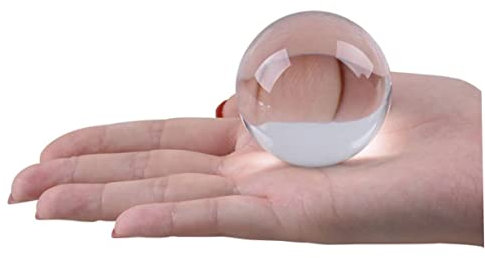 Cabilock Esfera De Cristal De 6 Cm para De Feng Shui Accesorio De Fotografía Vidrio para Hacer Malabares
