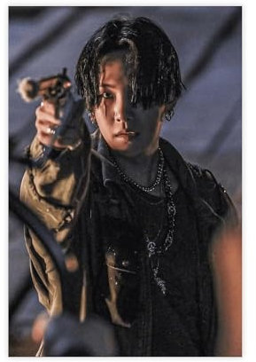 SHGJE K-POP BTS Suga Poster (1) Leinwand-Poster, Schlafzimmerdekoration, Landschaft, Büro, Raumdekoration, Geschenk, 30 x 45 cm