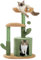 High Aspect® Kratzbaum Kaktus - 78CM - Kleine bis mittelgroße Katzen - Katzenkratzbaum für Katzen - Katzenturm - Katzenhaus - Sisalseil - Krabton - Katzenkratzbaum - Katzenkratzbaum - Katzenkratzbaum