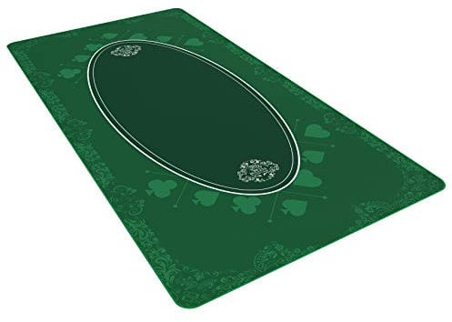 Bullets Playing Cards, Universal-Tischmatte für Gesellschaftsspiele und Kartenspiele, 180x 90cm, rechteckig, Deluxe Spielmatte