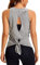 CRZ YOGA Damen Sport Tank Top Backless Ärmelloses Yoga Tshirt Sommer Leichte Fitness Oberteile Tops Heather Mittelgrau 38