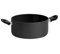 CASSERUOLA DUE MANICI BLACK LINE Ø cm. 20 - h.9.5 - capacità 3 lt.