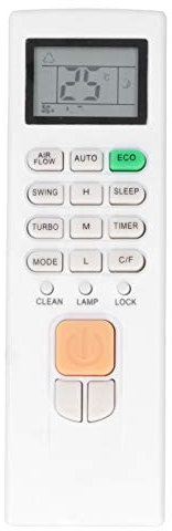 VBESTLIFE Klimaanlagenfernbedienung, tragbare LCD-Klimaanlagenfernbedienung Ersatz für CHIGO ZH/JA - 03 AC-Fernbedienung