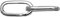 XENOX CHOICE XC1322 Damen Verbindungsring LINKS 2 teilig 925 Silber