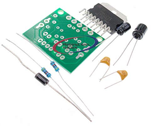 Reland Sun DC 12V TDA7297 Placa amplificadora 15W+15W Dual-Channel Track Stereo Module Kit DIY