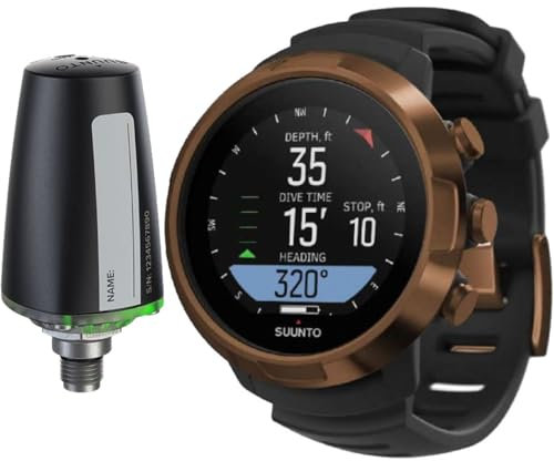 Suunto D5 Kupfer mit USB-Kabel & POD PKG