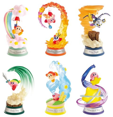 Re-Ment - Boite de 6 Figuren Kirby Terrarium Schaukel Kirby - 4521121206530