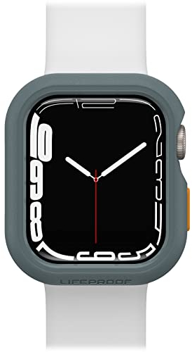 LifeProof Watch Bumper für Apple Watch Series 8/7 41mm, stoßfeste, sturzsichere, schlanke Schutzhülle, schützt den Display und die Kanten, nachhaltig hergestellt, Grau